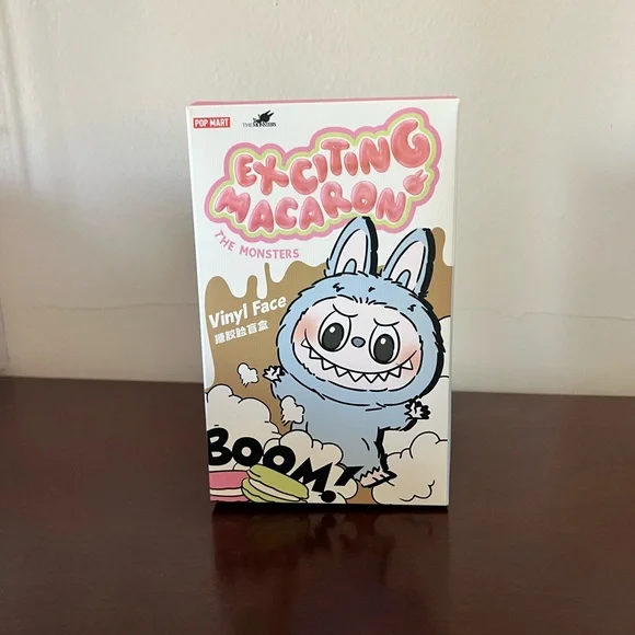 Pop Mart Exciting Macaron Vinyl Face Figure-Toffee - Picture 1 of 4